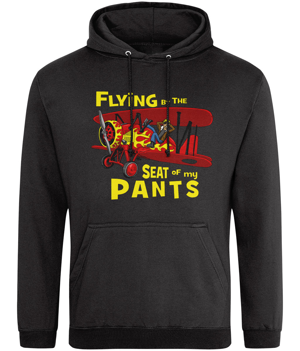 Flying by the Seat of my Pants Aviation Hoodie - Funky Aviation