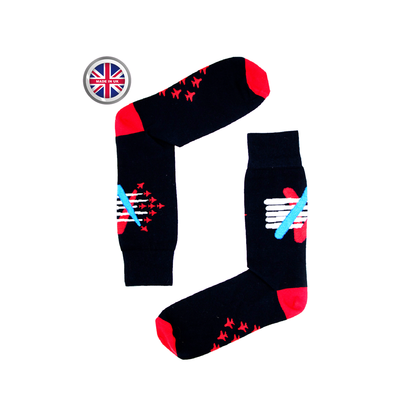 Prestige Officially Licensed Red Arrows Socks - Tornado Display