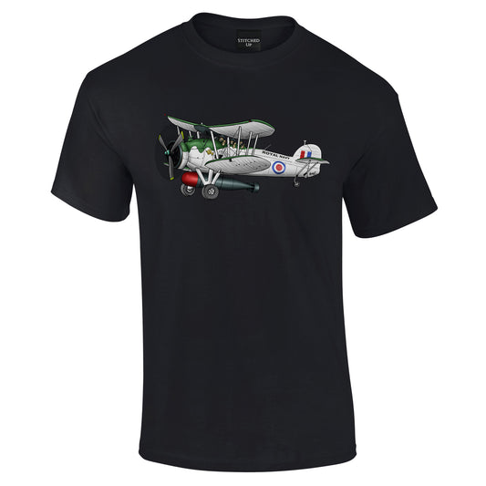 Vintage Swordfish Cartoon T-Shirt