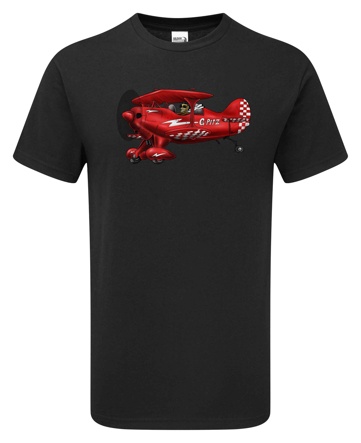 Aerobatic Pitts Cartoon T-Shirt