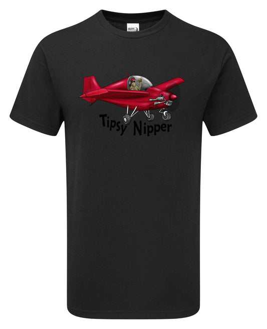 Tipsy Nipper Cartoon T-Shirt