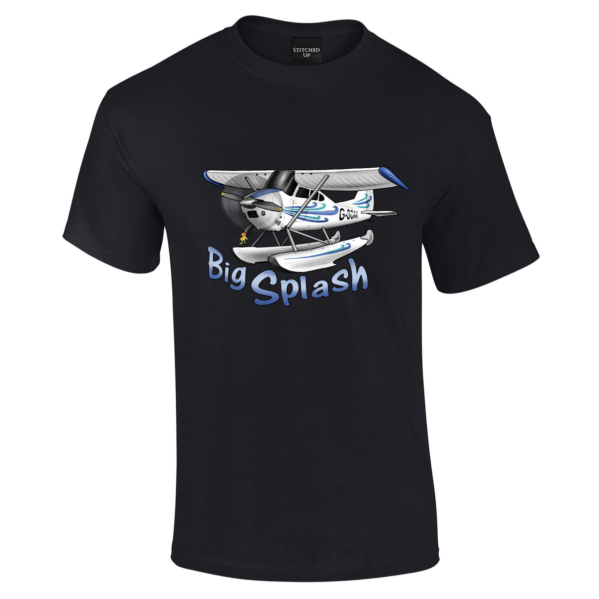 Cessna Floats T-Shirt Seaplane - Funky Aviation