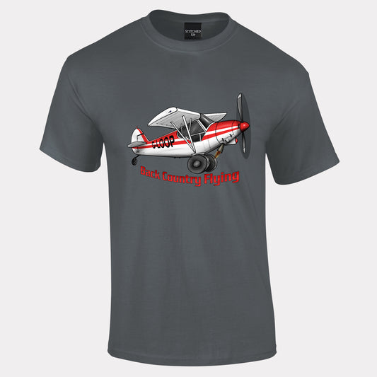 Super Cub Back Country Flying Pilot T-Shirt