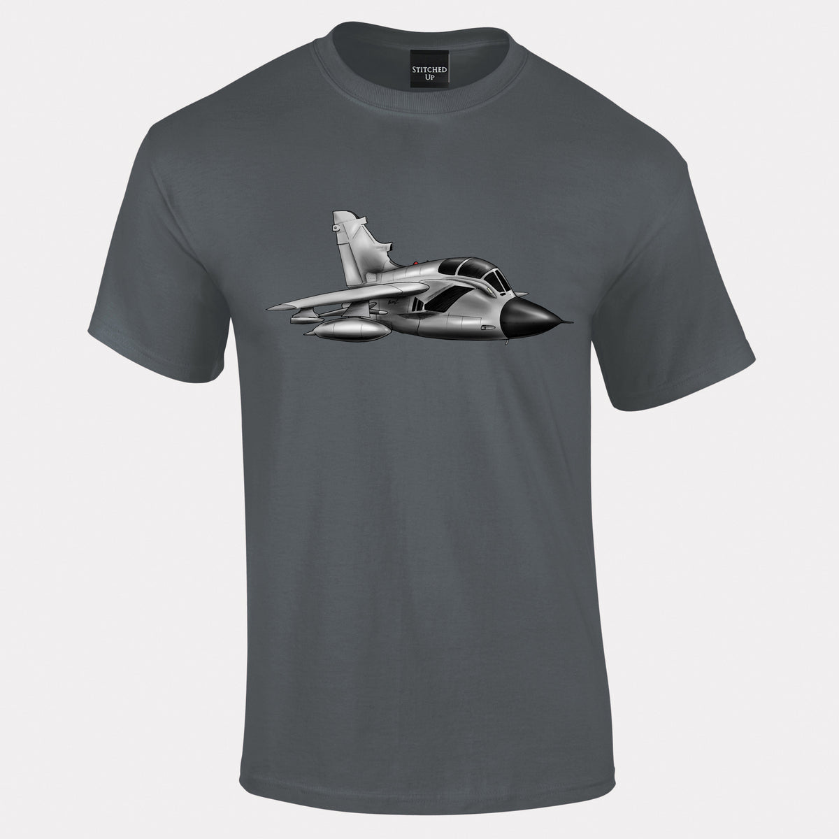 Tornado Jet In Flight Cartoon T-Shirt - Funky Aviation