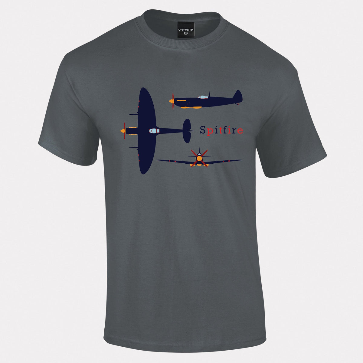 Spitfire profile T-Shirt - Funky Aviation