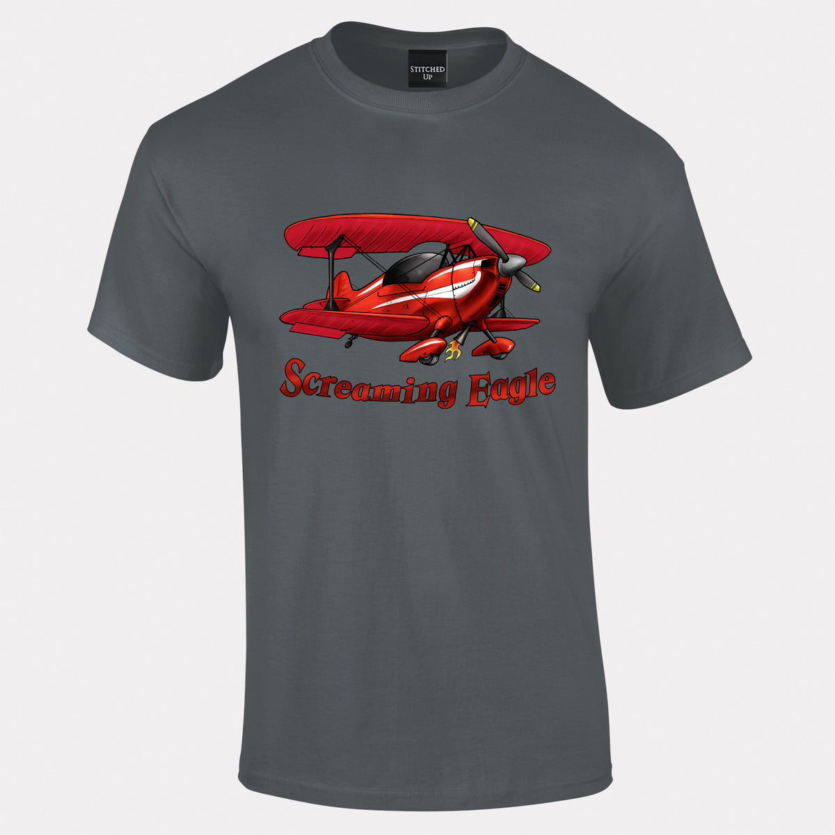 Christen Eagle T-Shirt Red Aerobatic - Funky Aviation