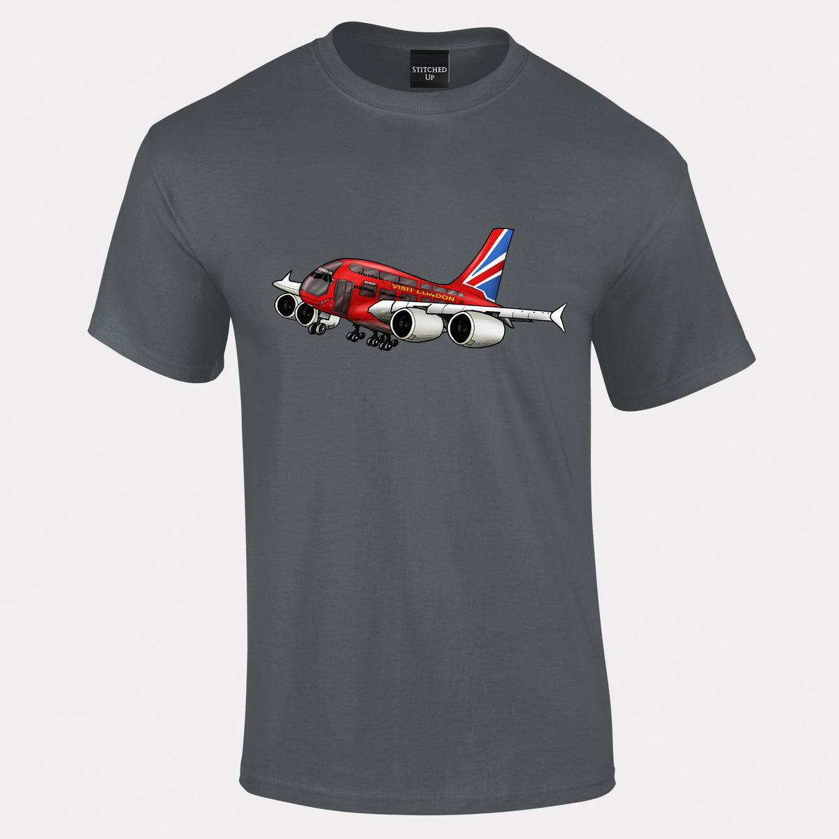 The London AirBus A380 T-Shirt - Funky Aviation