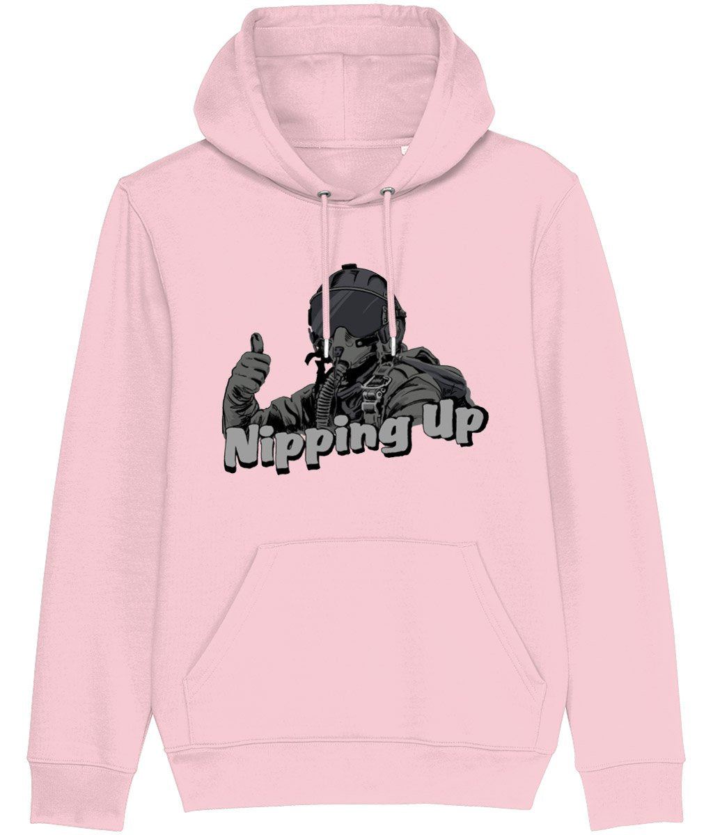 Nipping Up Fighter Pilot Hoodie