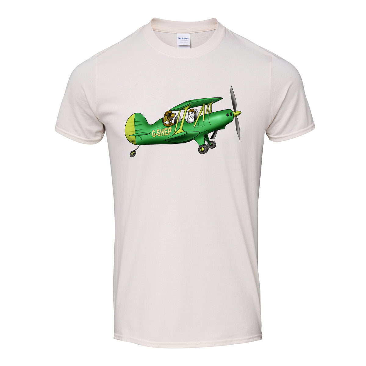 Crop Duster Agricultural Cartoon T-Shirt - Funky Aviation