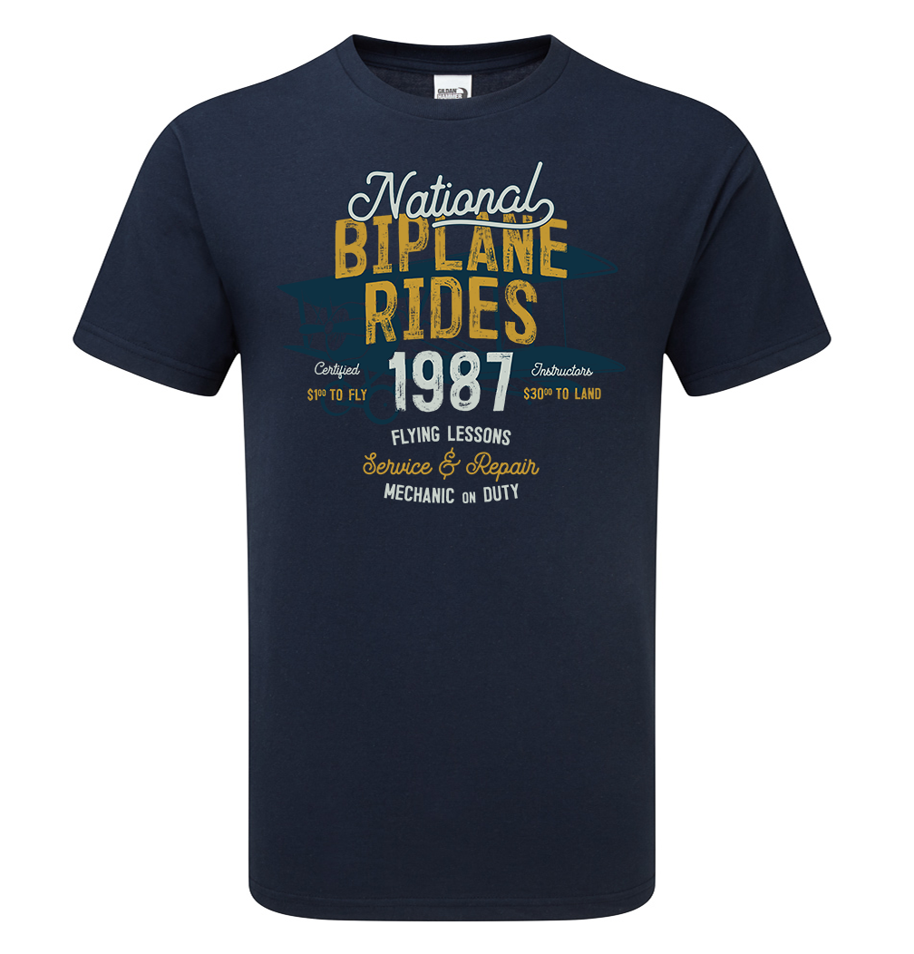 Vintage Bi-Plane T-Shirt