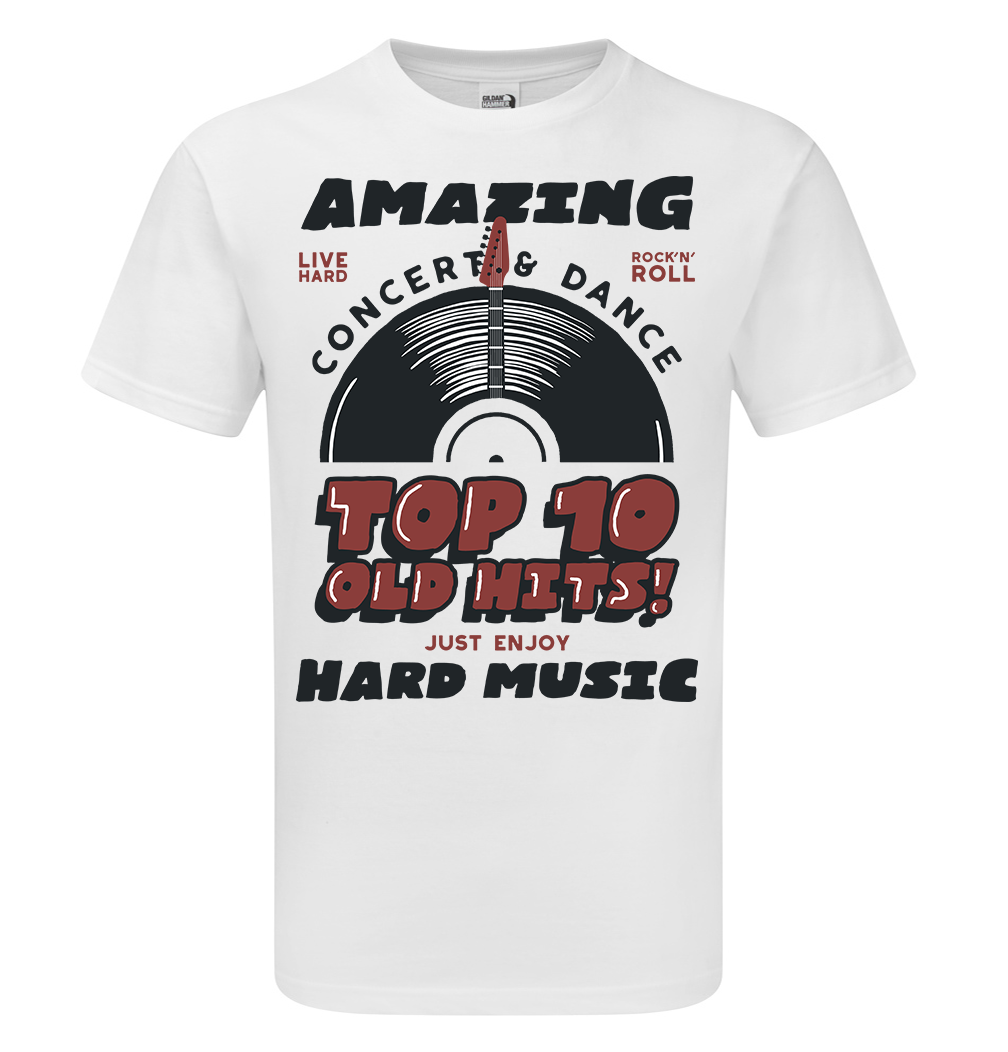 Top 10 Old Hits T -Shirt - Funky Aviation