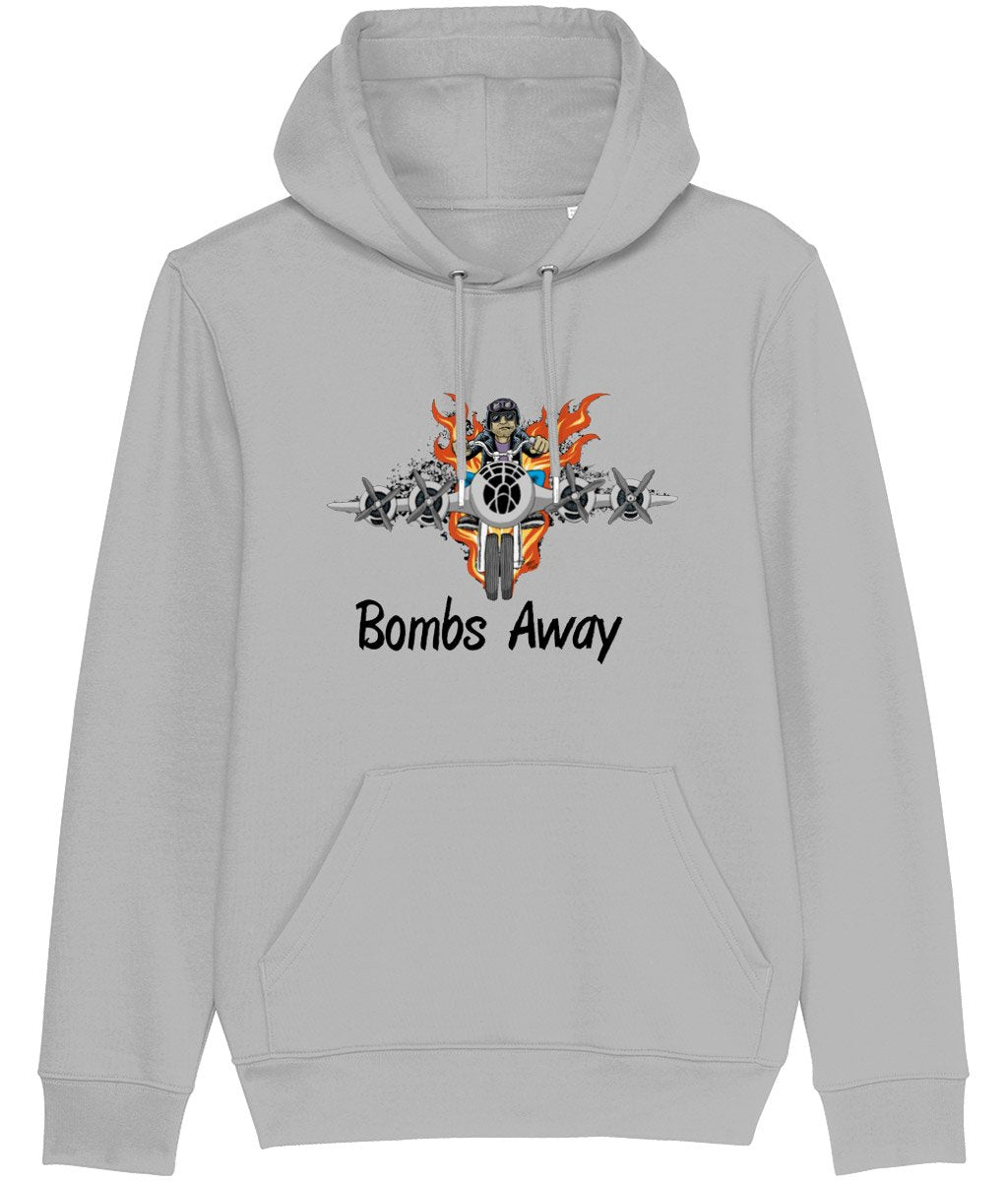 Bombs Away Biker Hoodie - Funky Aviation