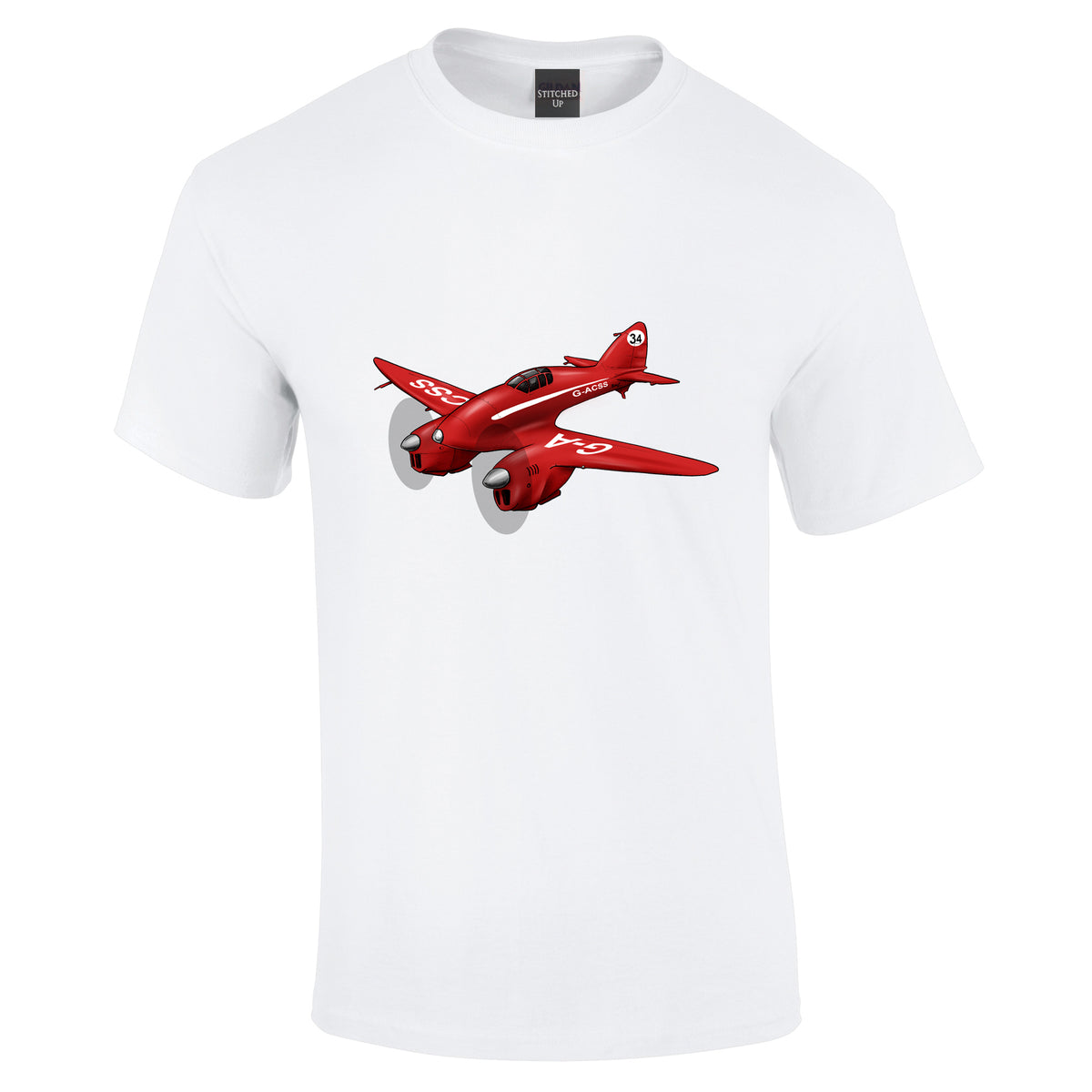 The Comet Racer Aircraft T-Shirt - Funky Aviation