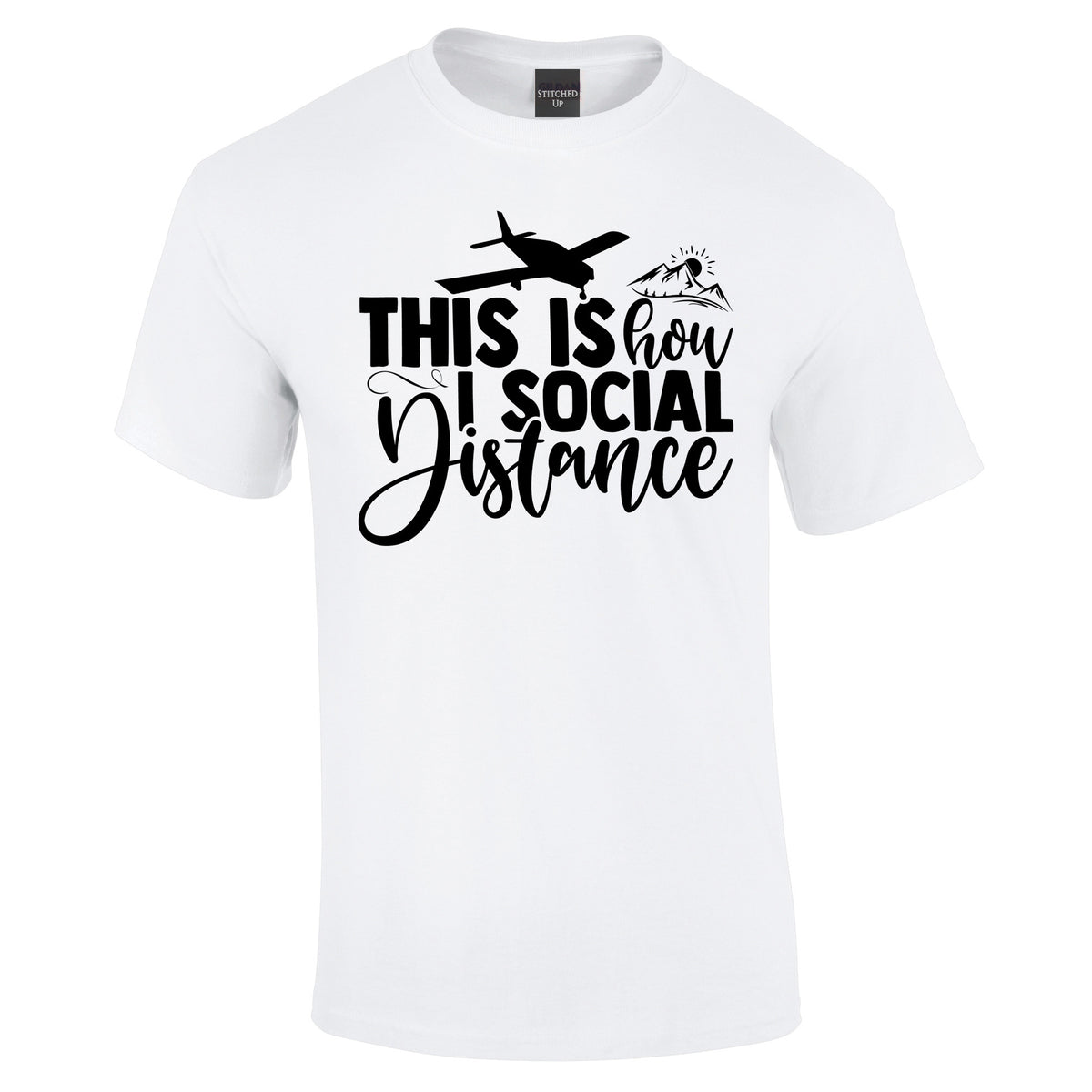 This is how I Social Distance T-Shirt - Funky Aviation