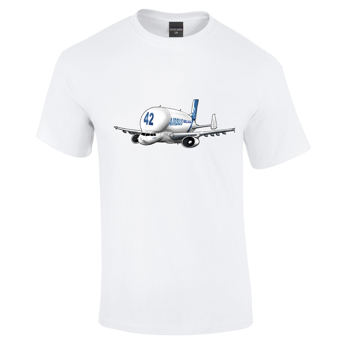 Beluga No 42 Bus T-Shirt - Funky Aviation