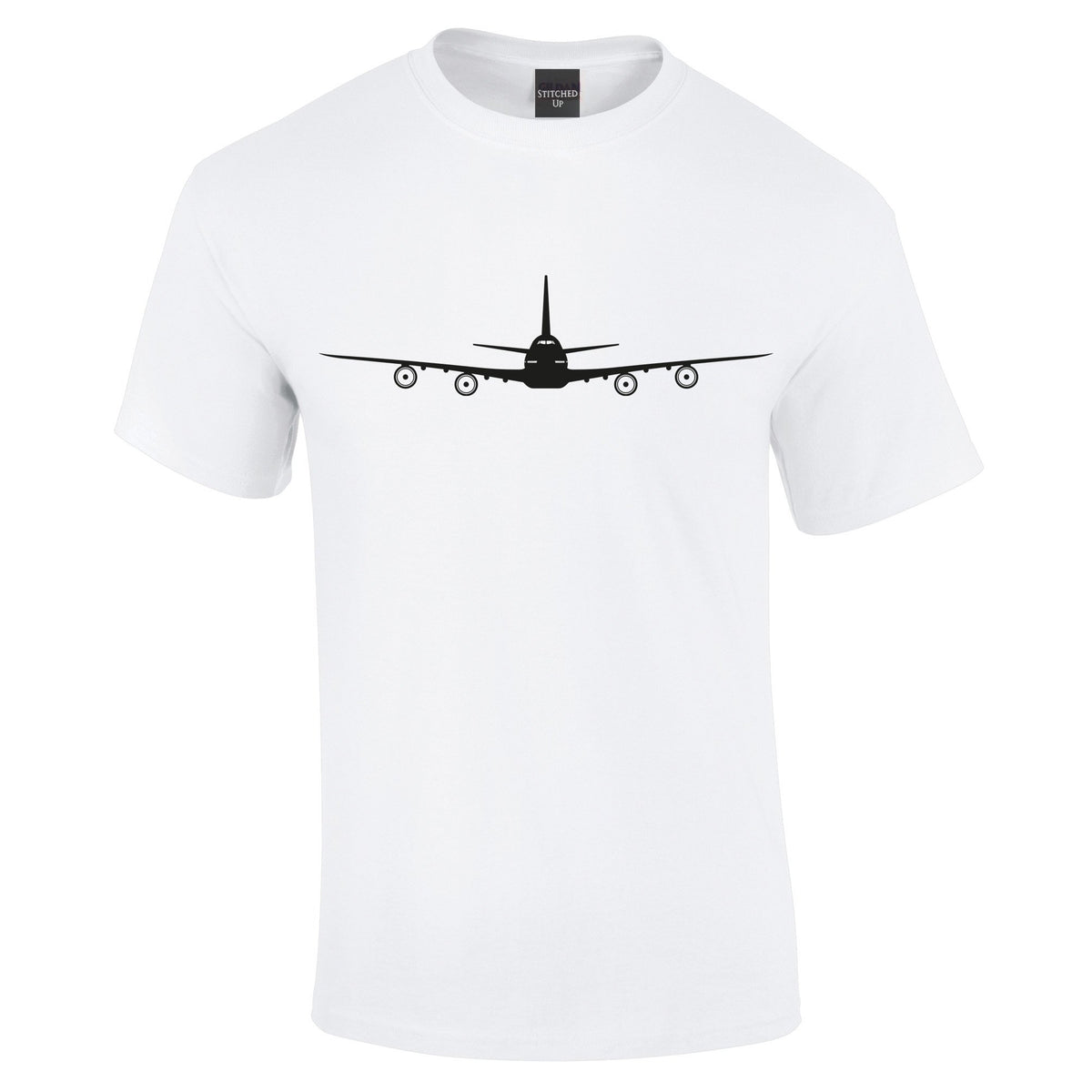 Boeing 747-800 Silhouette T-Shirt - Funky Aviation