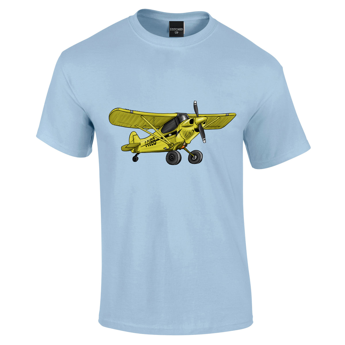 Carbon Super Cub Aircraft T-Shirt G-CUBB - Funky Aviation