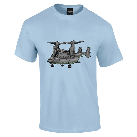 Osprey Military Helicopter T-Shirt