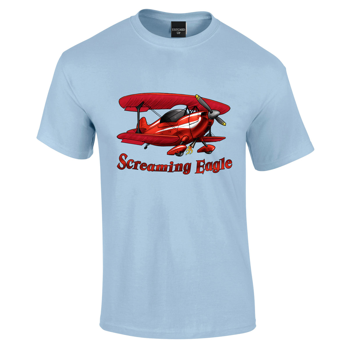 Christen Eagle T-Shirt Red Aerobatic - Funky Aviation