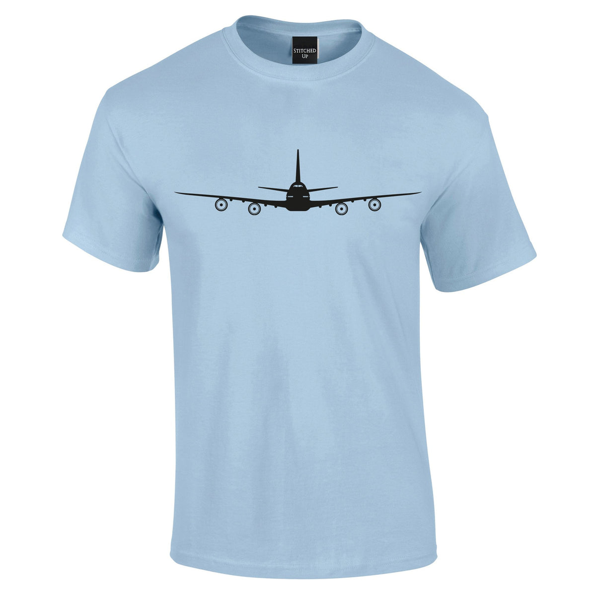 Boeing 747-800 Silhouette T-Shirt - Funky Aviation