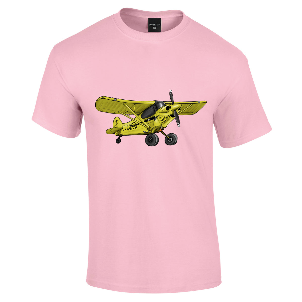 Carbon Super Cub Aircraft T-Shirt G-CUBB - Funky Aviation