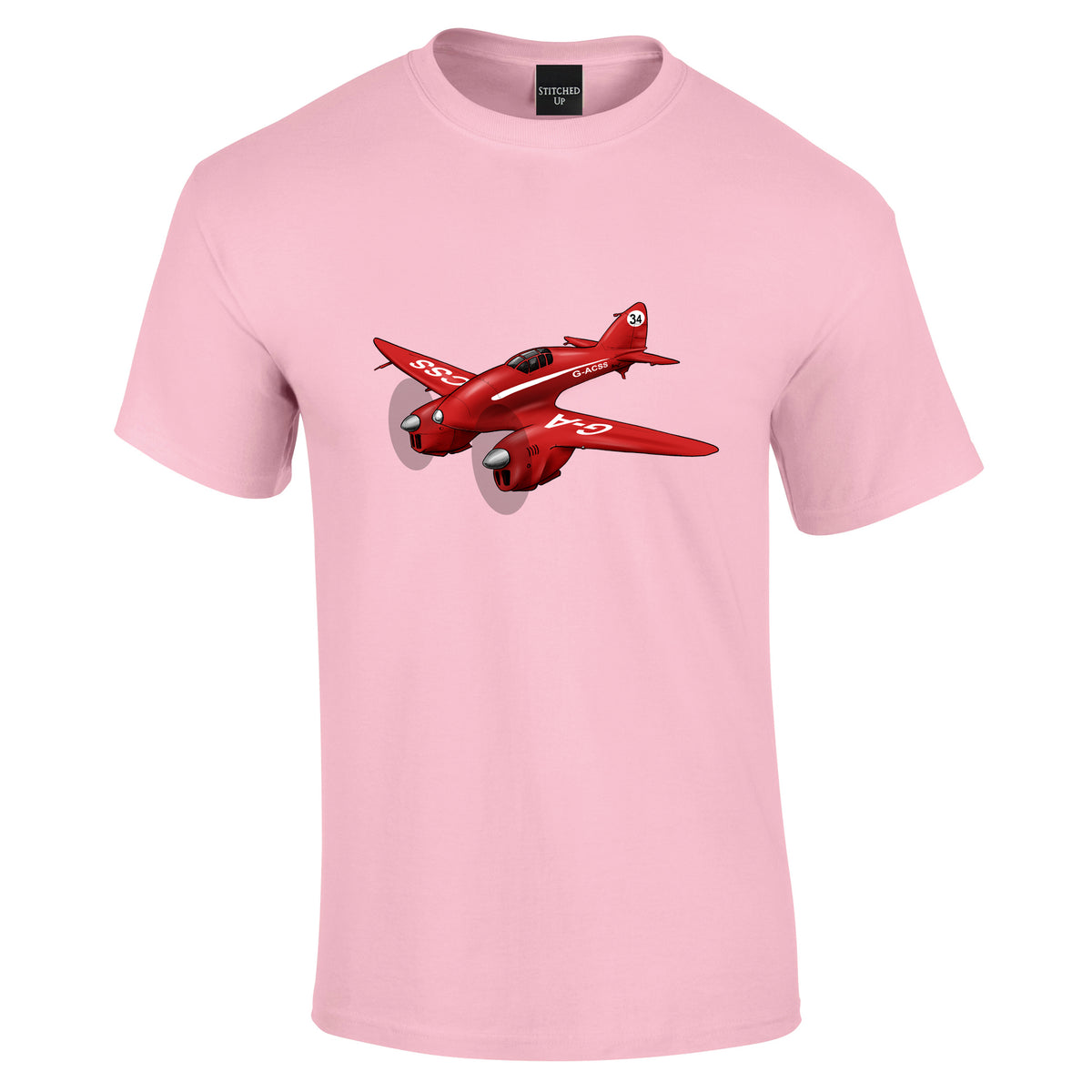 The Comet Racer Aircraft T-Shirt - Funky Aviation