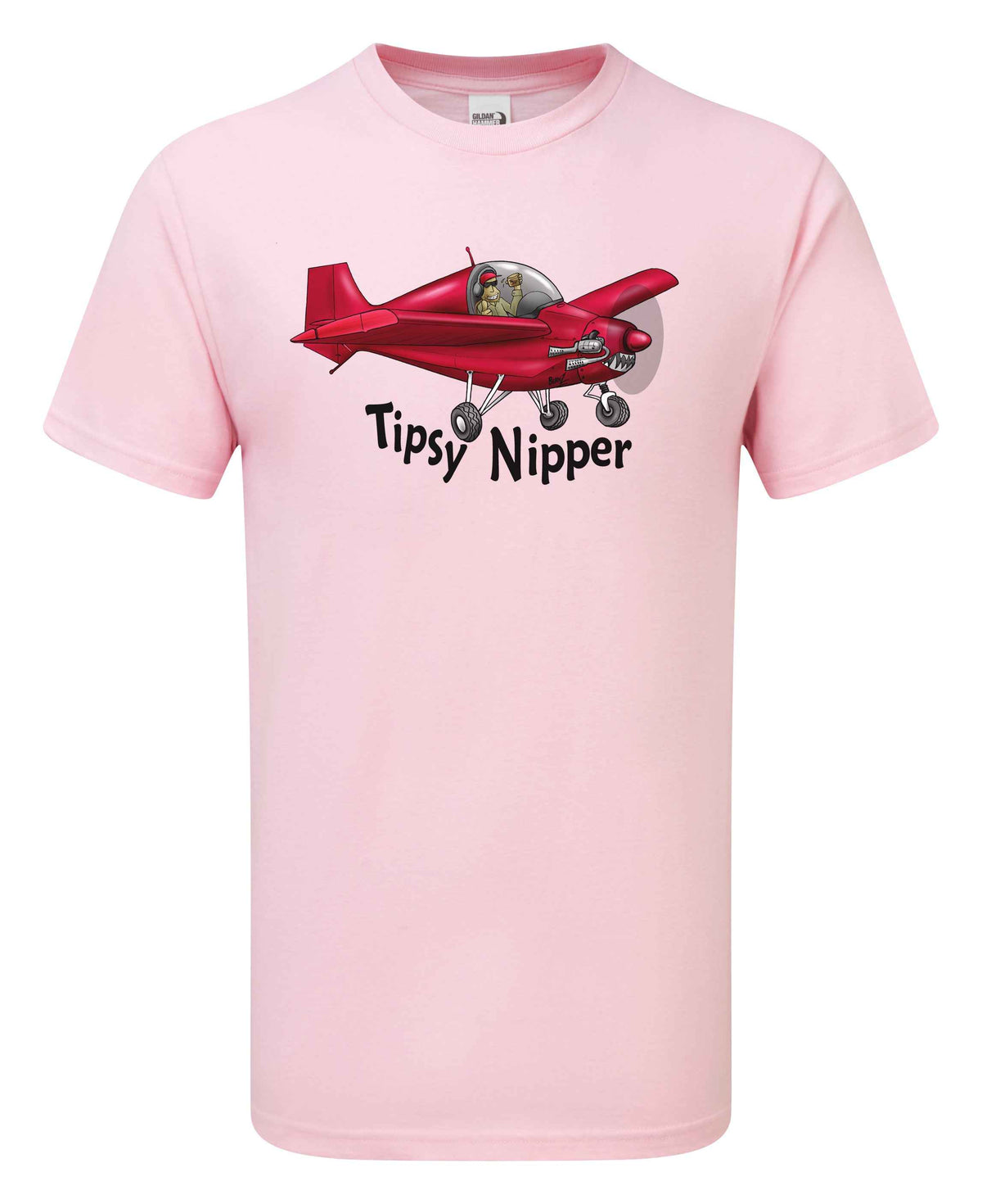 Tipsy Nipper Cartoon T-Shirt