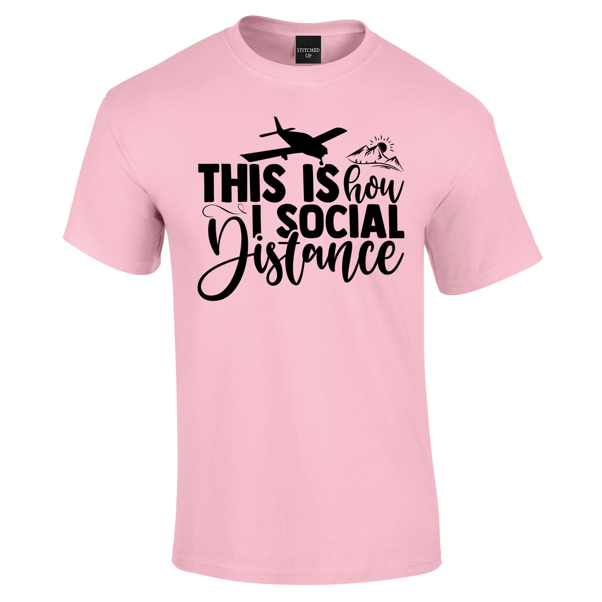 This is how I Social Distance T-Shirt - Funky Aviation