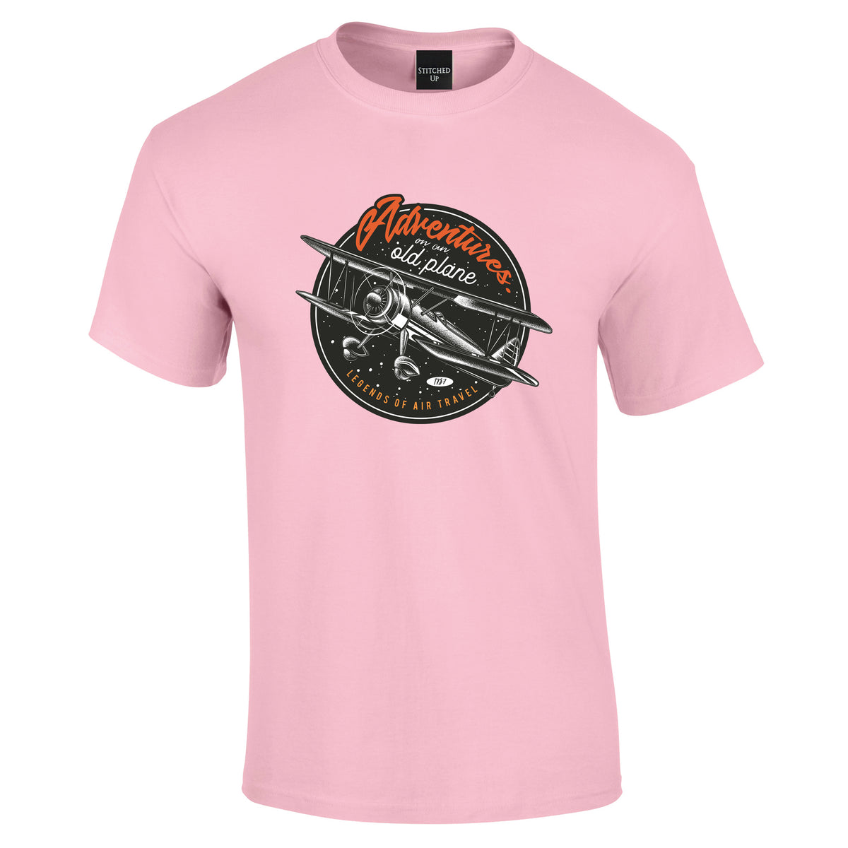 Adventures in an Old Plane T-Shirt - Funky Aviation