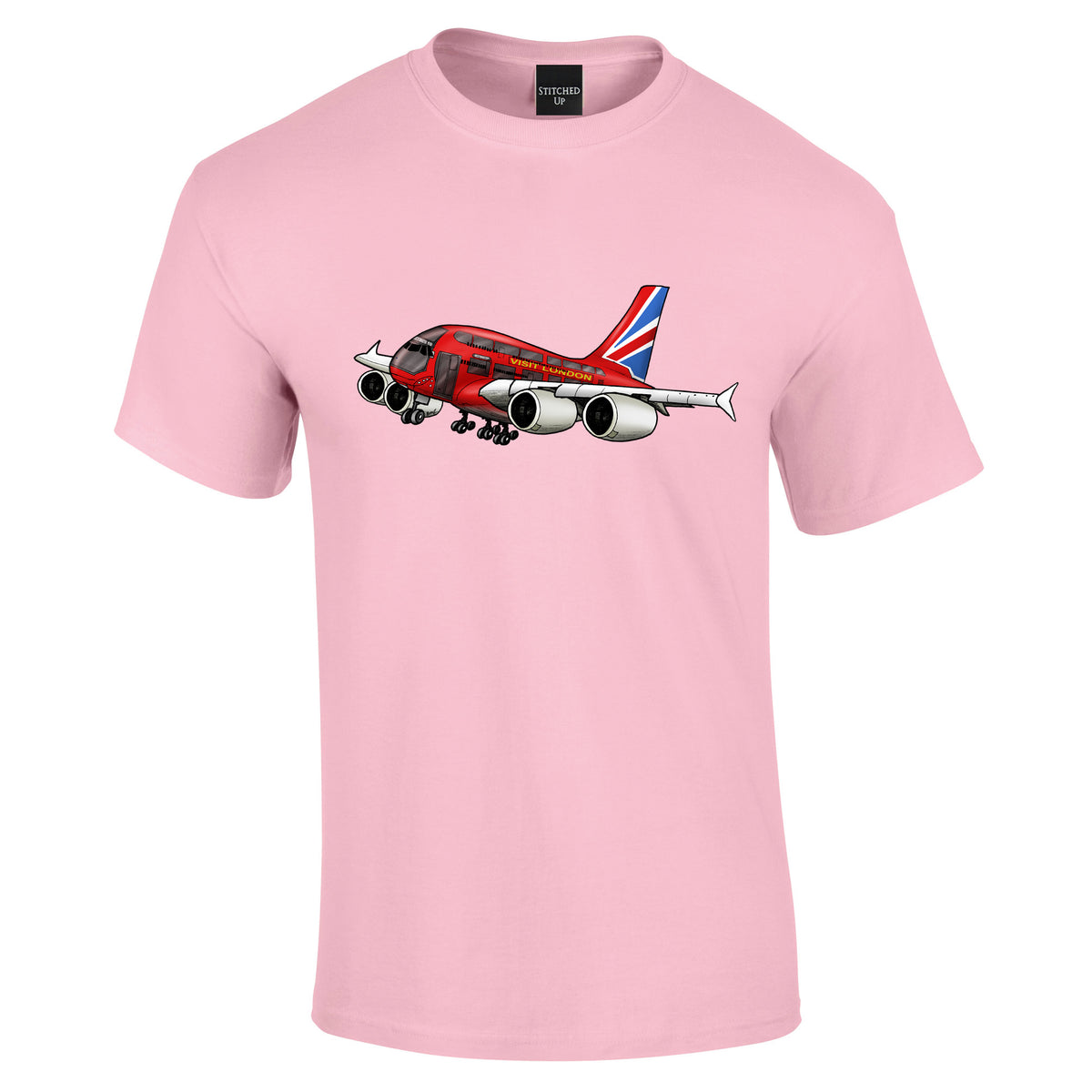 The London AirBus A380 T-Shirt - Funky Aviation