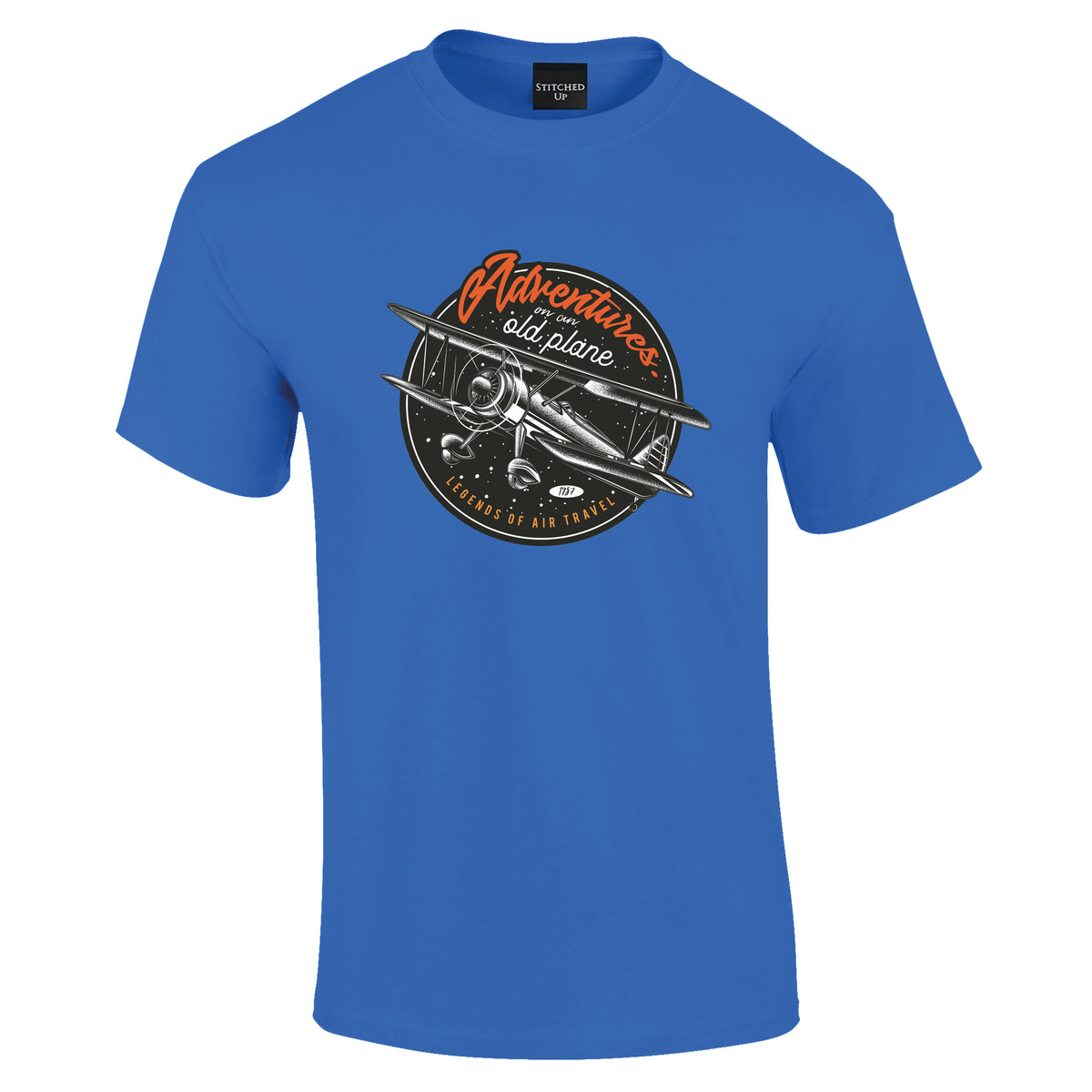 Adventures in an Old Plane T-Shirt - Funky Aviation