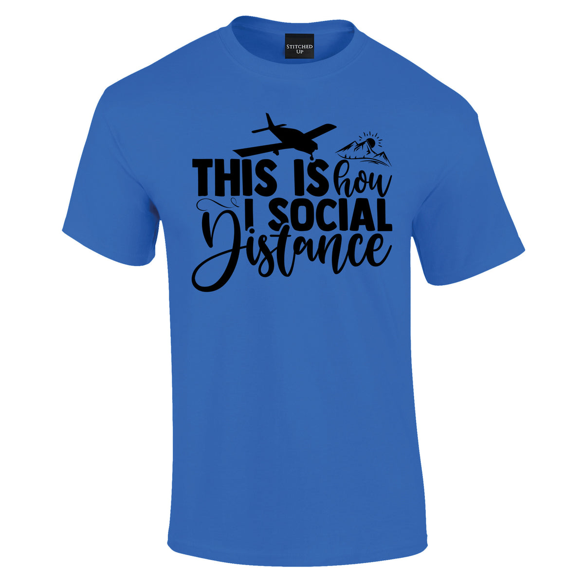 This is how I Social Distance T-Shirt - Funky Aviation