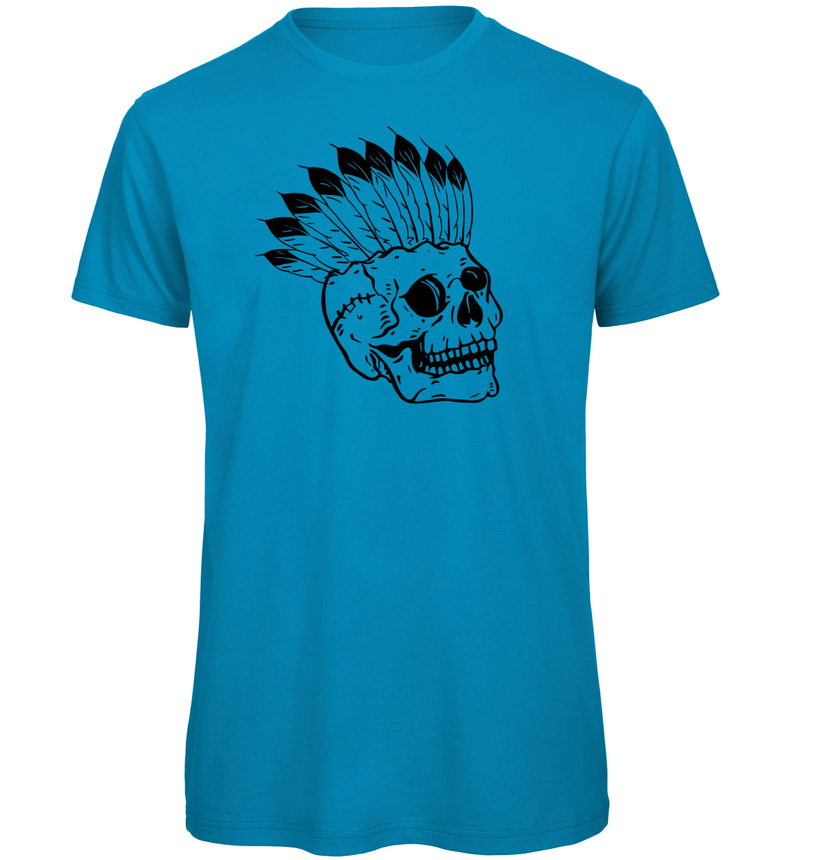 Mohawk Skull design T-Shirt - Funky Aviation