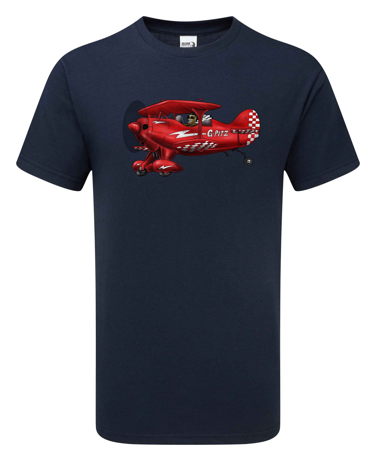 Aerobatic Pitts Cartoon T-Shirt