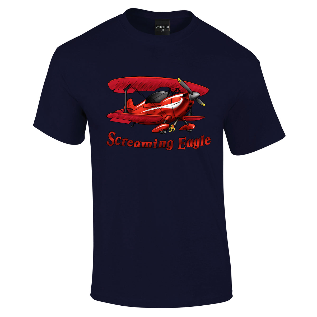 Christen Eagle T-Shirt Red Aerobatic - Funky Aviation