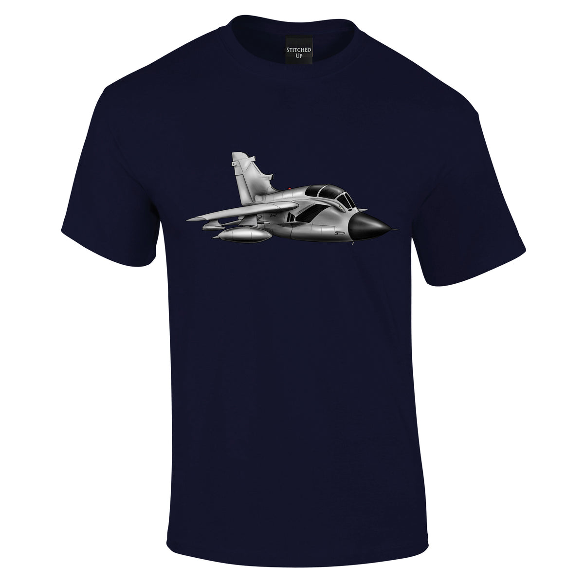 Tornado Jet In Flight Cartoon T-Shirt - Funky Aviation