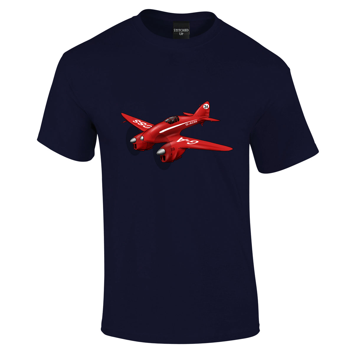 The Comet Racer Aircraft T-Shirt - Funky Aviation