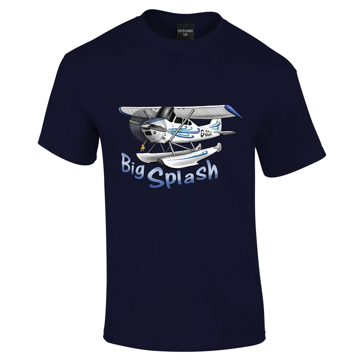 Cessna Floats T-Shirt Seaplane - Funky Aviation