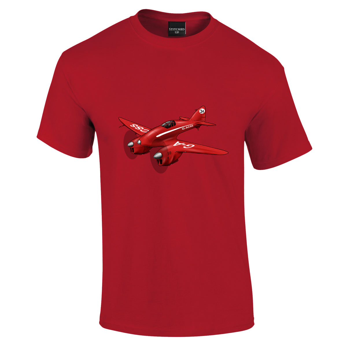 The Comet Racer Aircraft T-Shirt - Funky Aviation