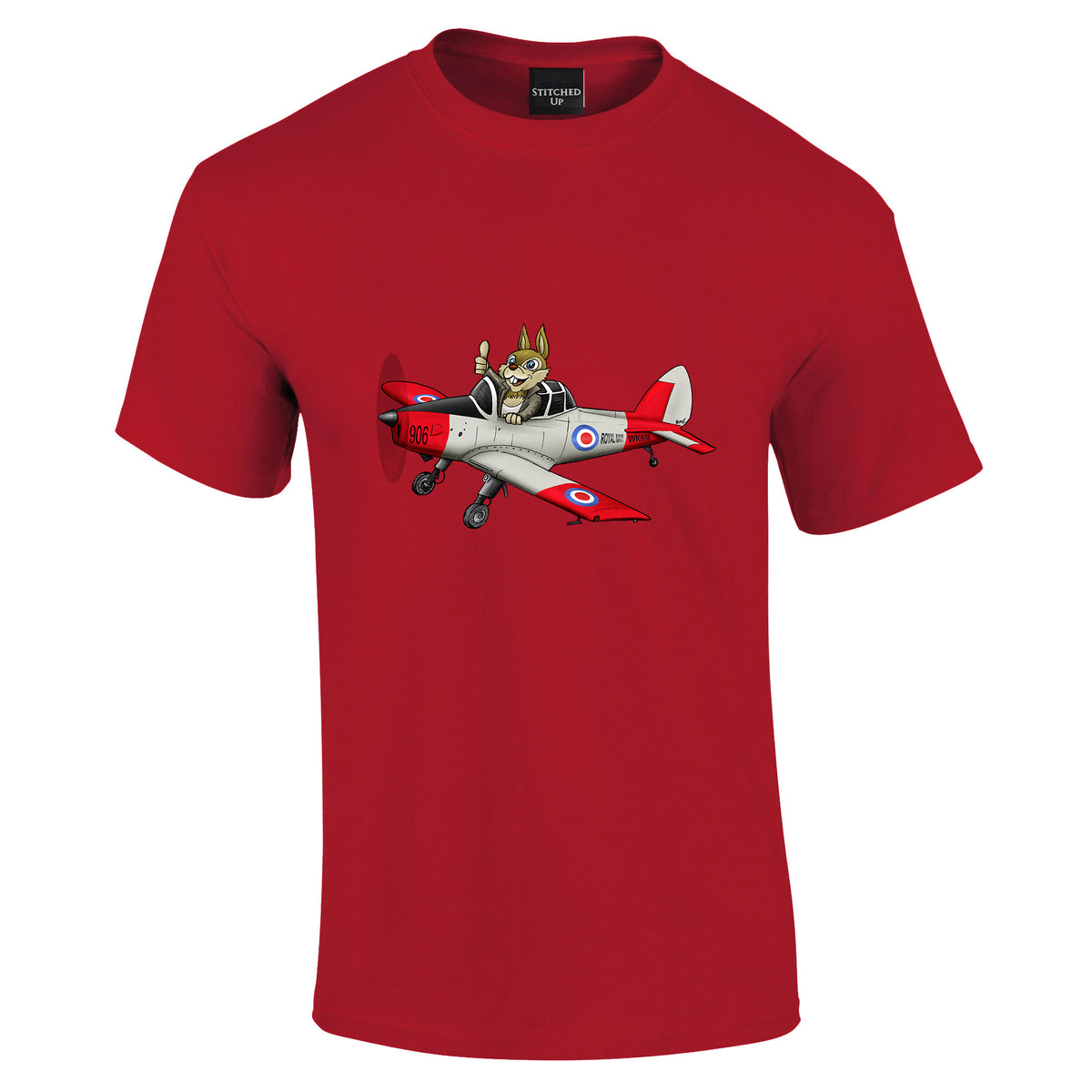 Vintage Chipmunk Cartoon T-Shirt - Funky Aviation
