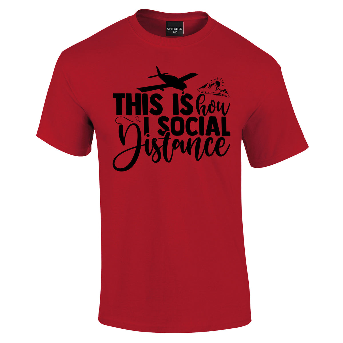 This is how I Social Distance T-Shirt - Funky Aviation