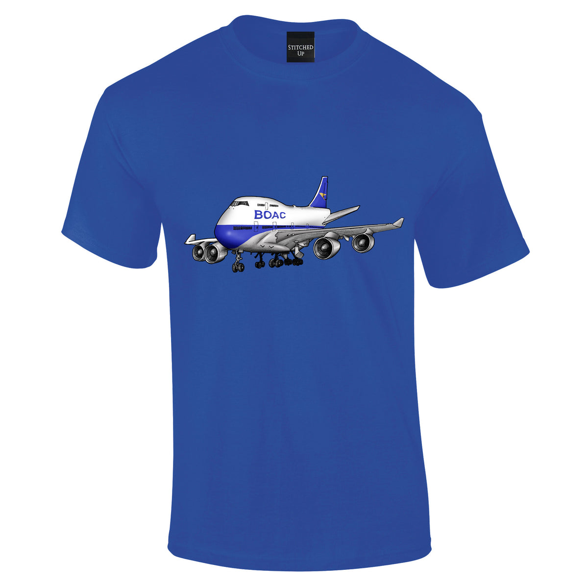 BOAC Boeing 747 Retro T-Shirt - Funky Aviation