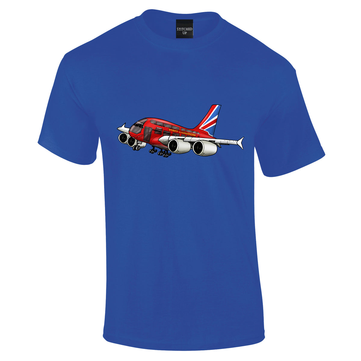 The London AirBus A380 T-Shirt - Funky Aviation