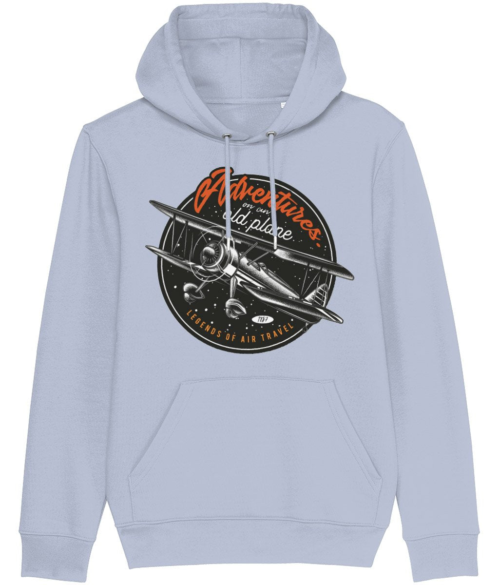 Adventures in an Old Plane Hoodie - Funky Aviation