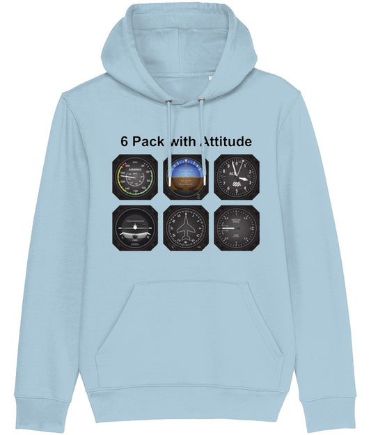 6 Pack with Attitude Hoodie