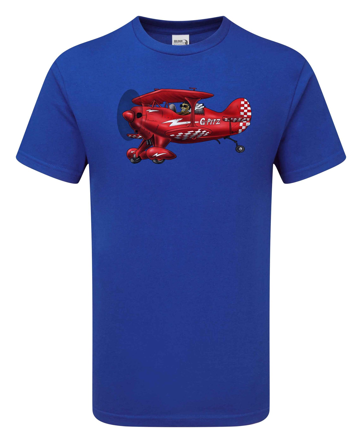 Aerobatic Pitts Cartoon T-Shirt