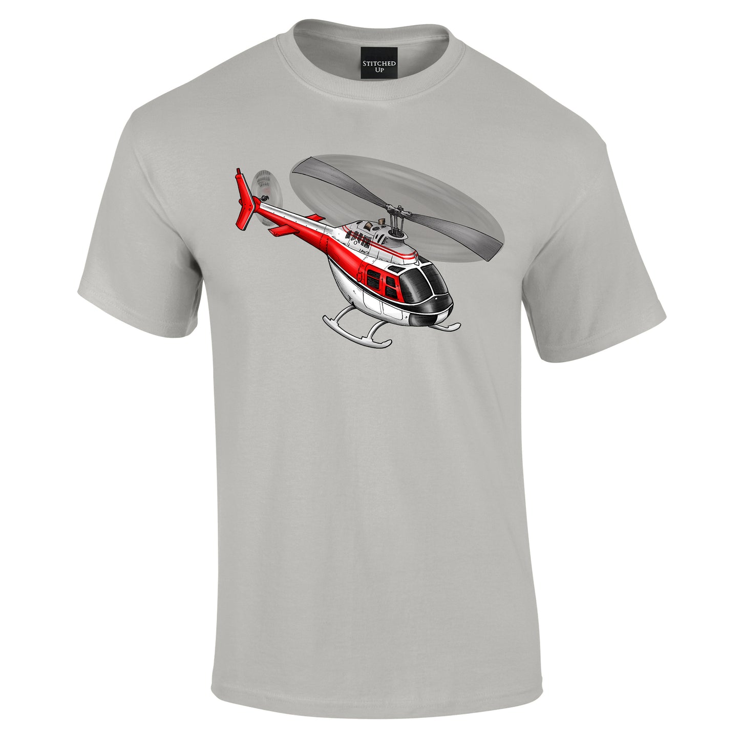 Bell Jet Ranger Helicopter T-Shirt