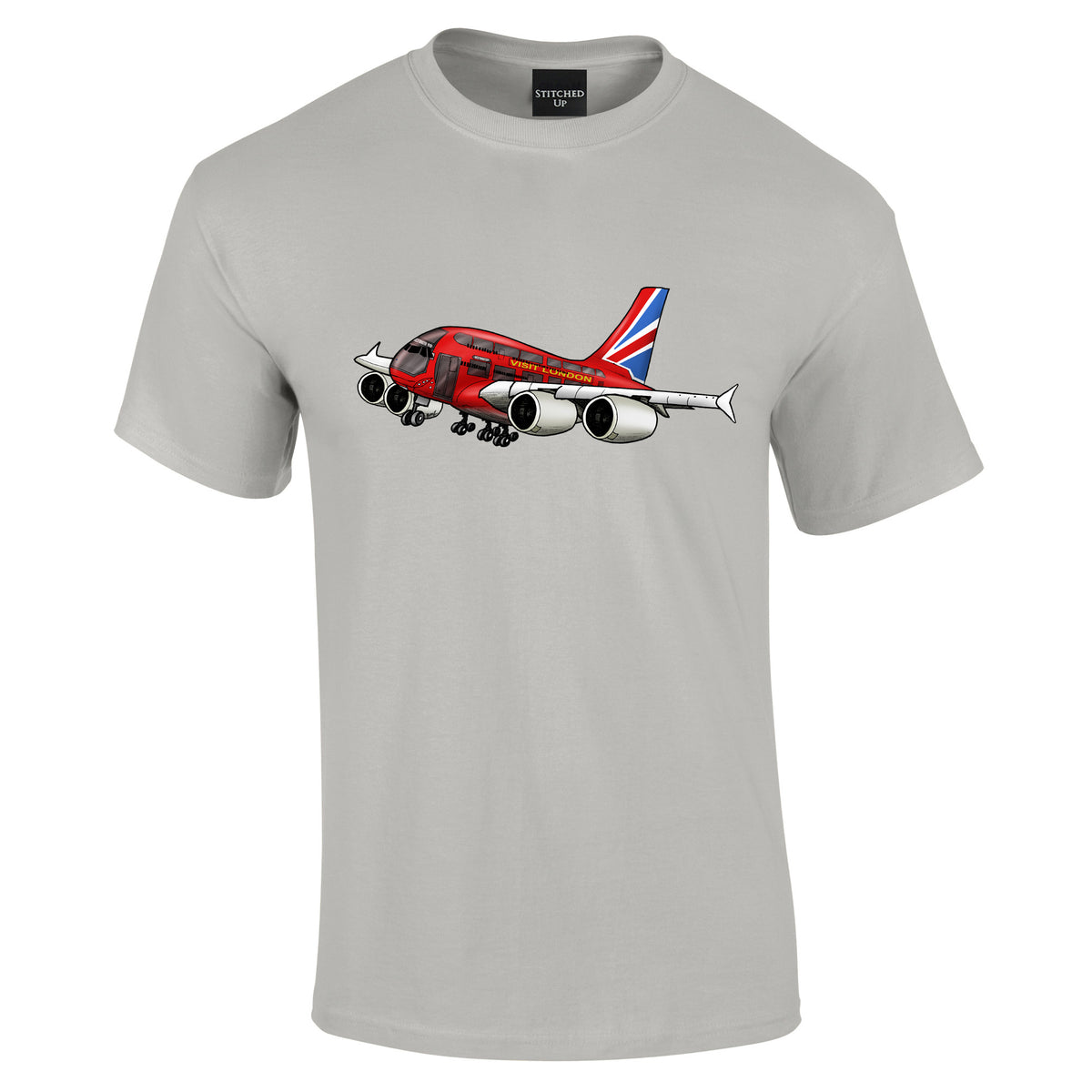 The London AirBus A380 T-Shirt - Funky Aviation