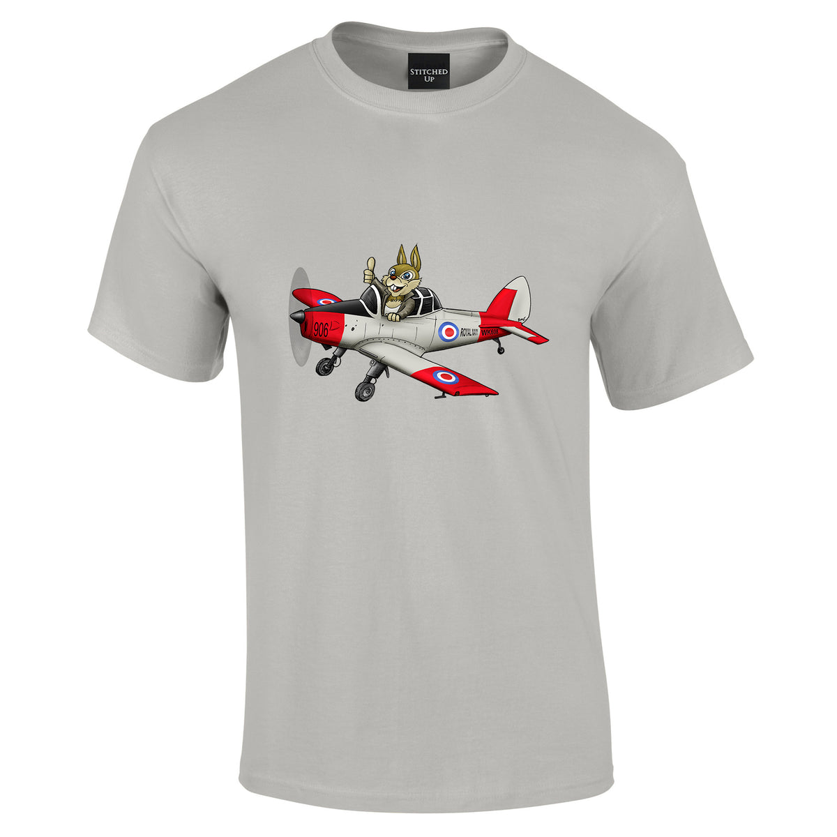 Vintage Chipmunk Cartoon T-Shirt - Funky Aviation
