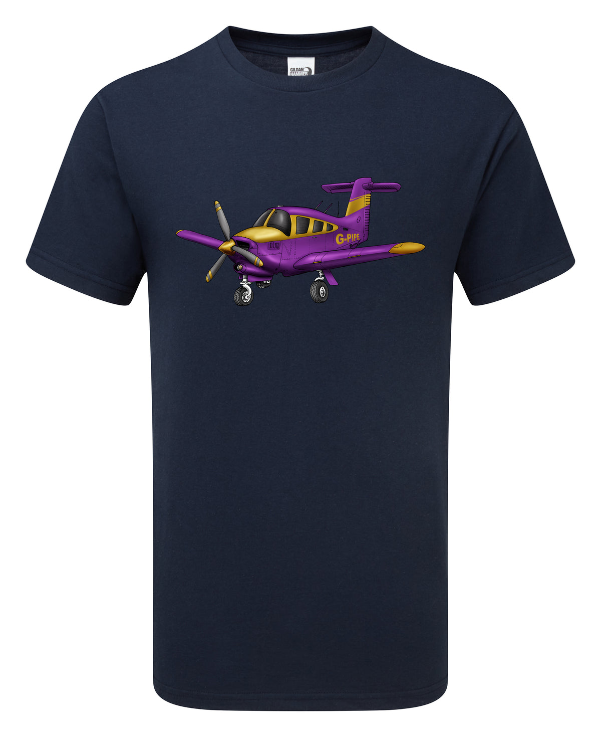 The T-Tail Aeroplane Cartoon T-Shirt - Funky Aviation
